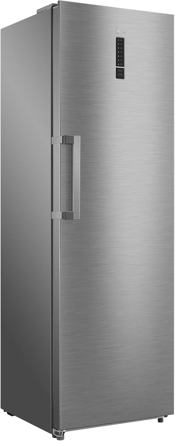 Midea MDRD502MTE46 Tall Larder Fridge - Inox