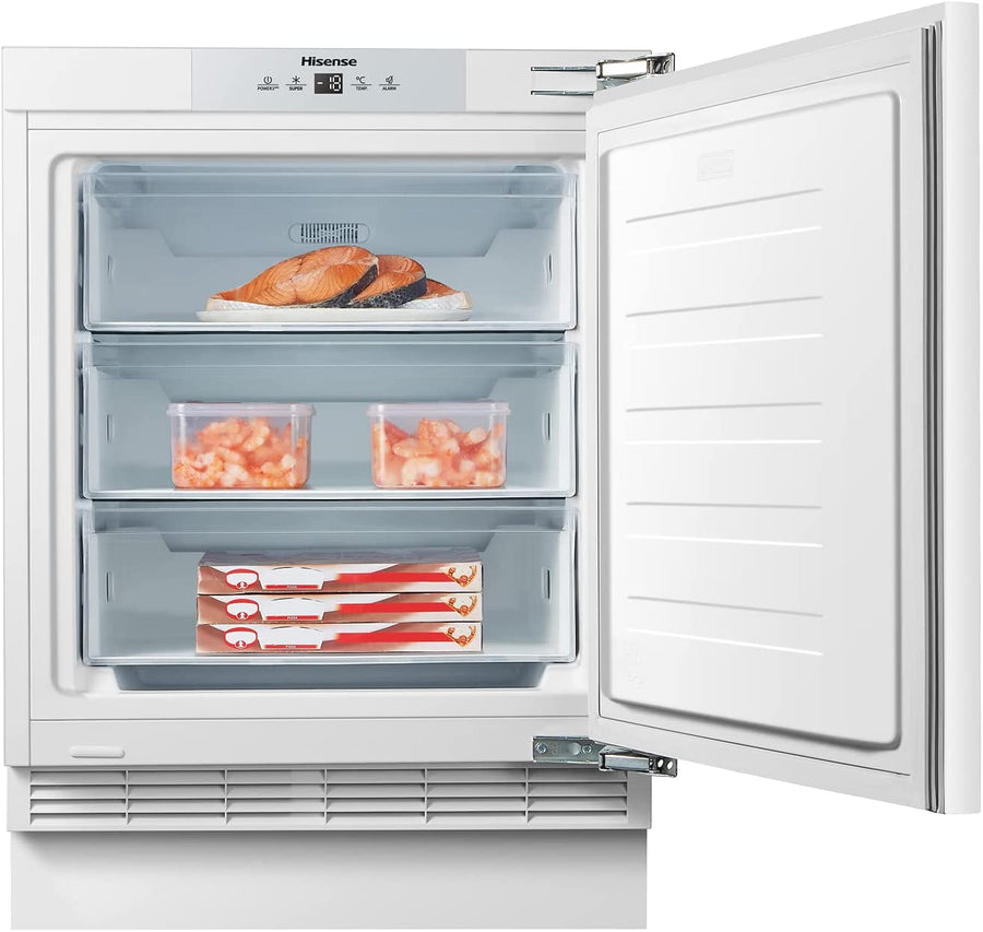 FUV124D4AW1 undercounter hisense freezer 