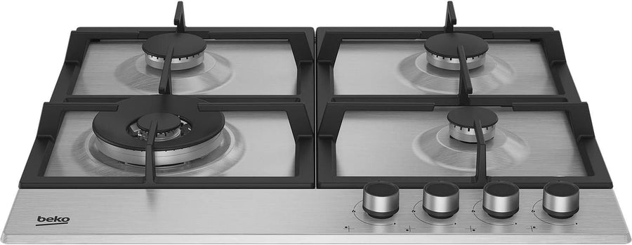 HIAW64225SX 60cm Gas Hob - Stainless steel