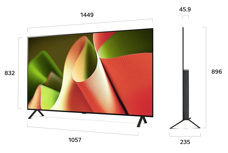 LG OLED65B46LA 65'' OLED 4K Ultra HD HDR Smart TV Freeview Play Freesat [last one]