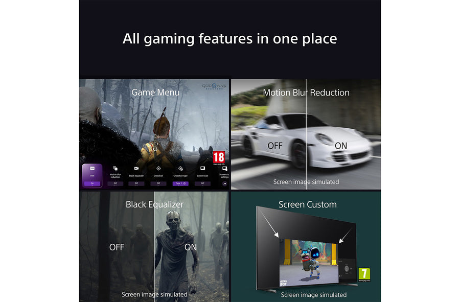 Sony K85S38B 85'' Bravia 3 4K UHD HDR Smart TV [Free 5-year guarantee upon redemption]