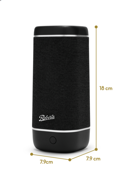 Roberts Reunion Portable Bluetooth Speaker - Black