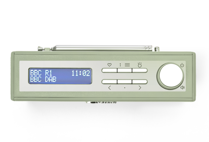 Roberts Rambler Mini Portable DAB/DAB+/FM Bluetooth Radio - Leaf Green