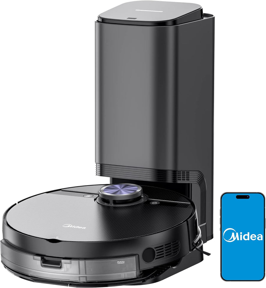 Midea S8+ Robot Vacuum Cleaner with self emptying dust bin