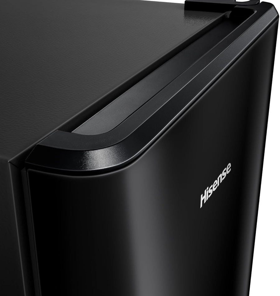 Hisense RR220D4BBE Fridge With Freezer Box - Black