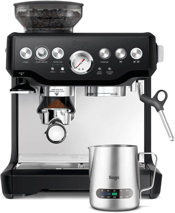 Sage SES875BTR2GUK1  Barista Express™ Bean To Cup Coffee Machine - Black Truffle