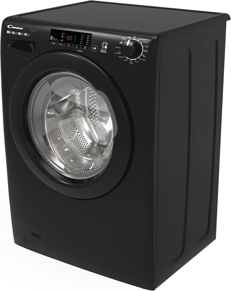 CANDY CS148TWBB4/1 8kg 1400 Spin Washing Machine – Black
