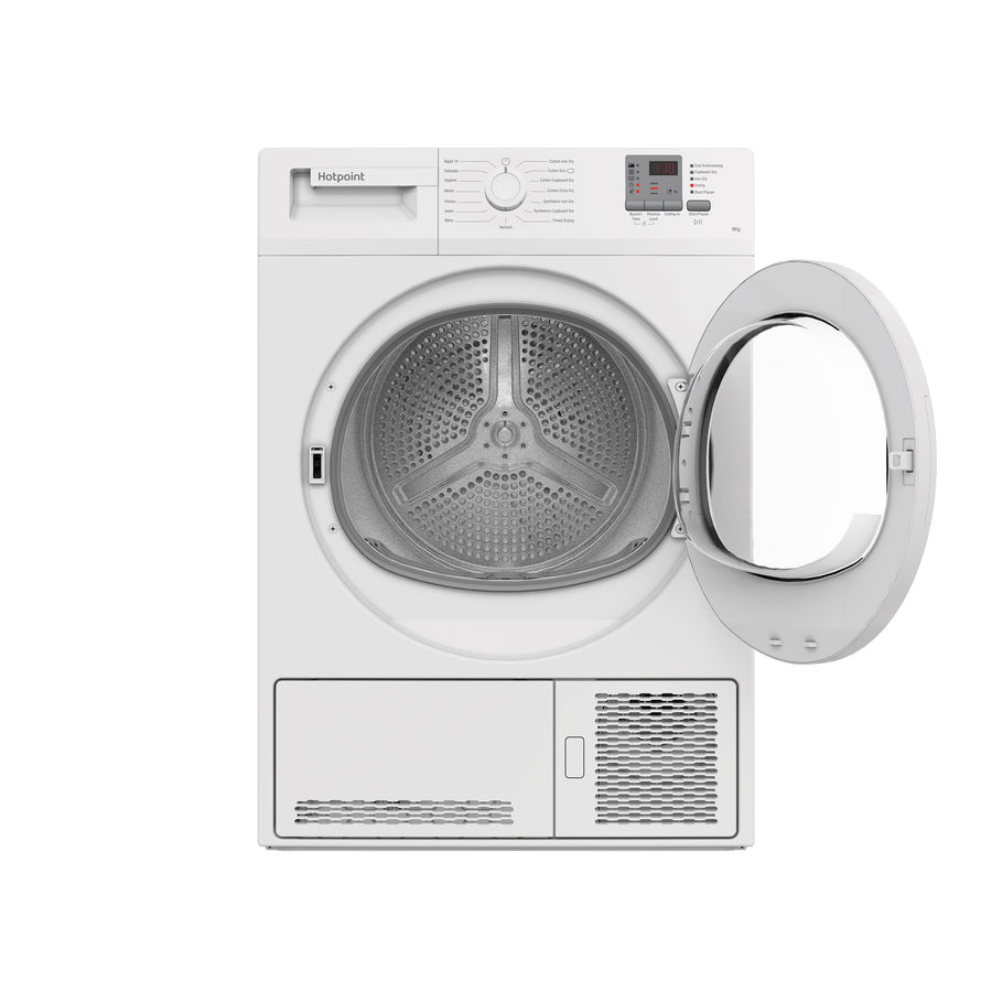 Hotpoint CHDC82WWGDUK 8kg Condenser Tumble Dryer - White