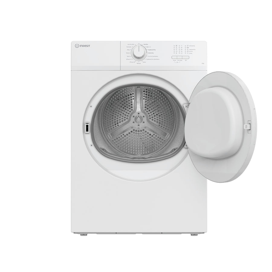Indesit CYDA81WWGLUK 8kg Vented Tumble Dryer - White