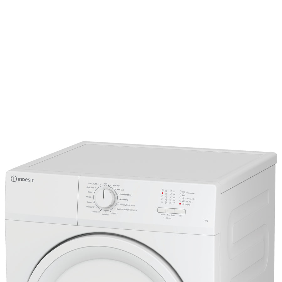 Indesit CYDA81WWGLUK 8kg Vented Tumble Dryer - White