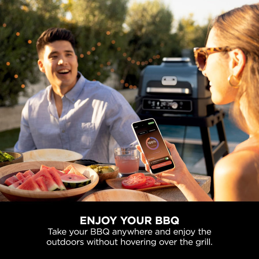 Ninja OG901UK Woodfire Pro Connect XL BBQ Grill & Smoker