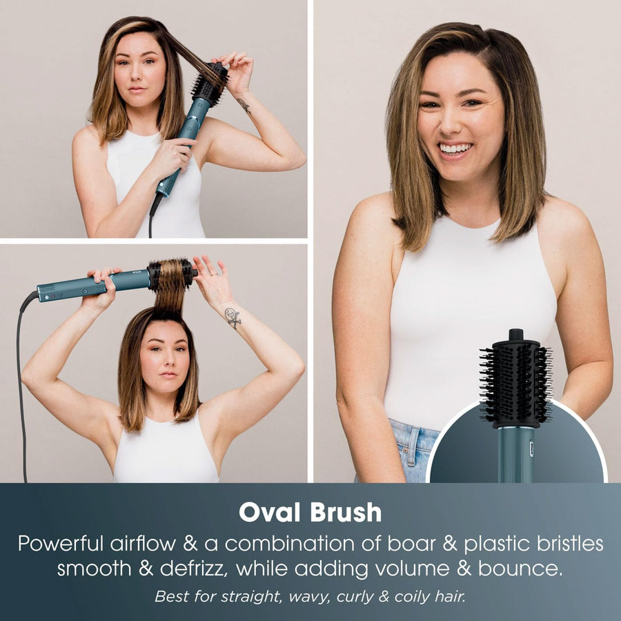 Shark HD450TLUK FlexStyle 5-in-1 Air Styler & Hair Dryer with Storage Bag - Teal