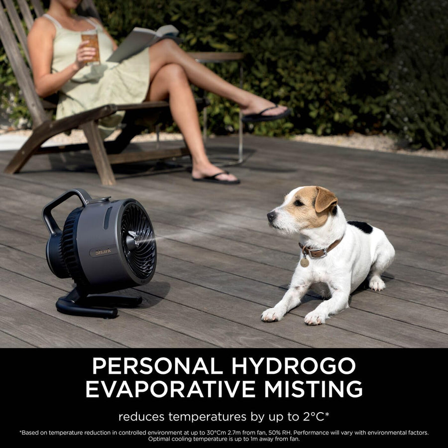 Shark FA050UK FlexBreeze HydroGo Cordless Portable Fan