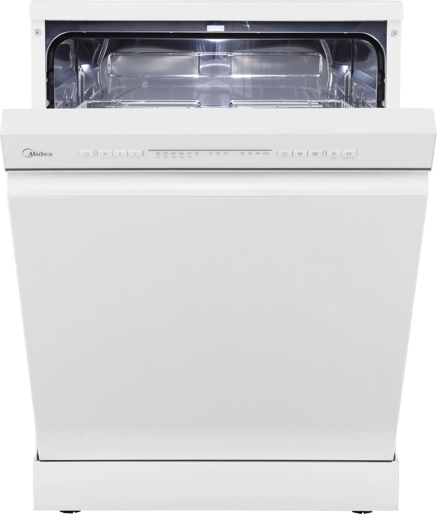 Midea MDWPF1233CW Full Size 12 Place Settings Dishwasher - White