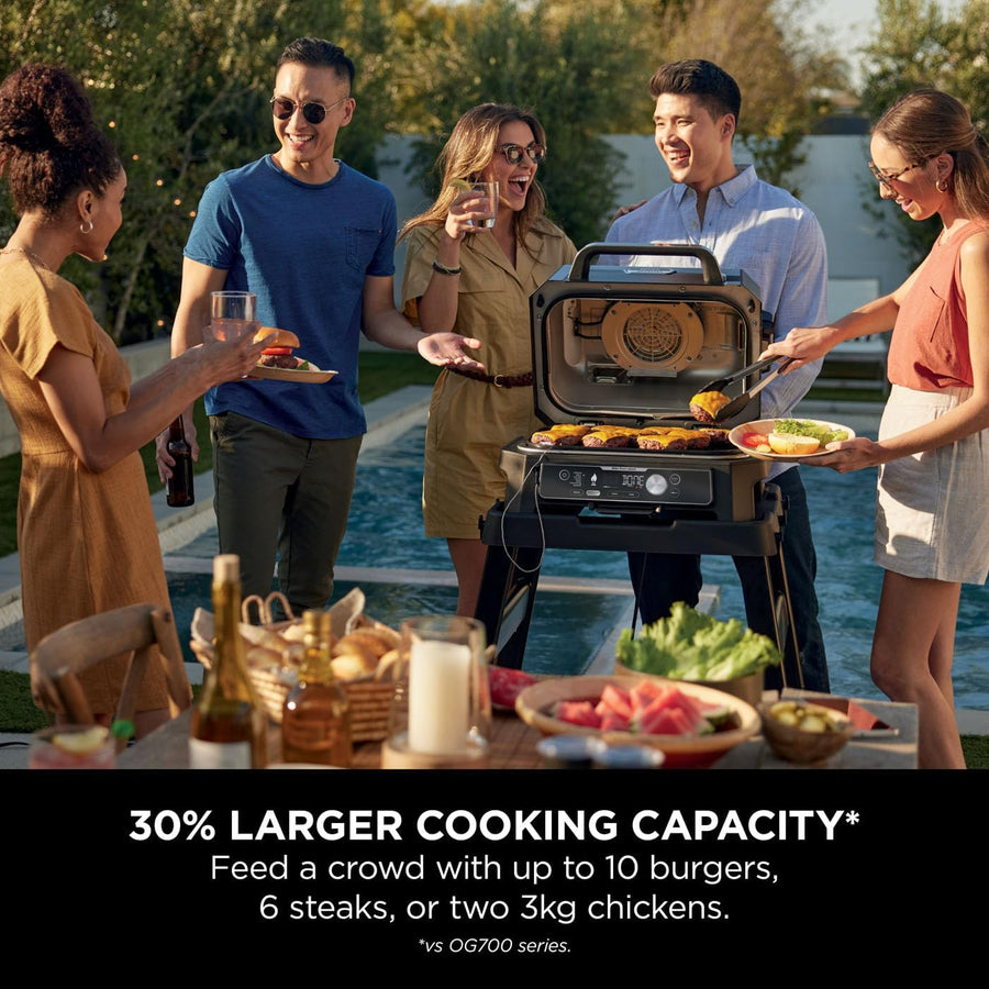 Ninja OG901UK Woodfire Pro Connect XL BBQ Grill & Smoker