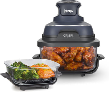 NINJA CRISPi FN101UKGY 4-in-1 Portable Air Fryer - Cyber Space