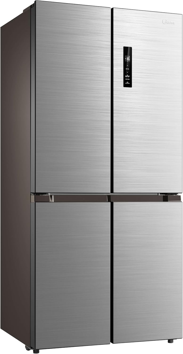 Midea MDRF632FIE46 Multi Door Fridge freezer - Stainless steel