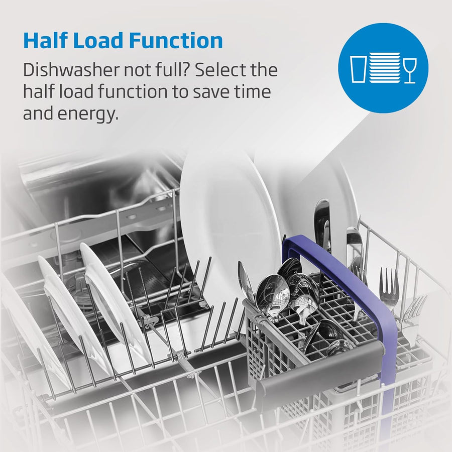 Beko DVN04X20W Freestanding 60cm Dishwasher 13-Place Settings - White