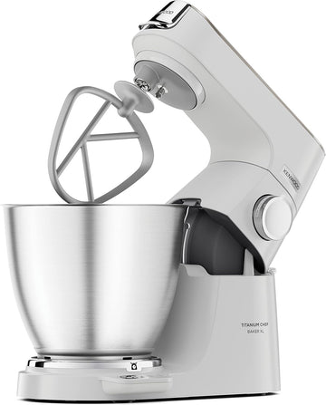 Kenwood KVL65.001WH Titanium Chef Baker Mixer