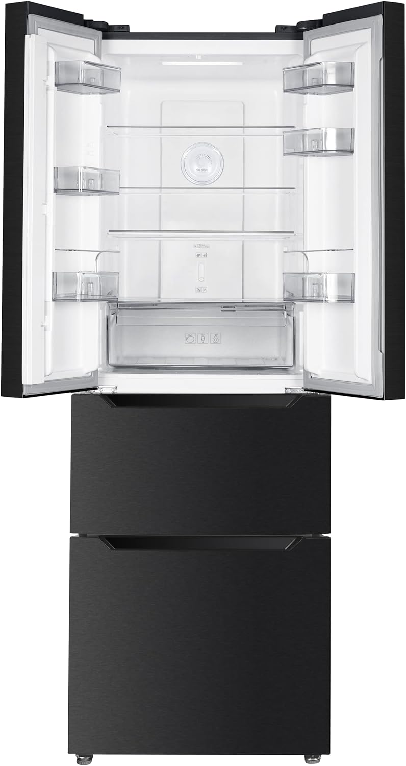 TCL RP320FBE0UK 64cm Total No Frost French Door Fridge Freezer