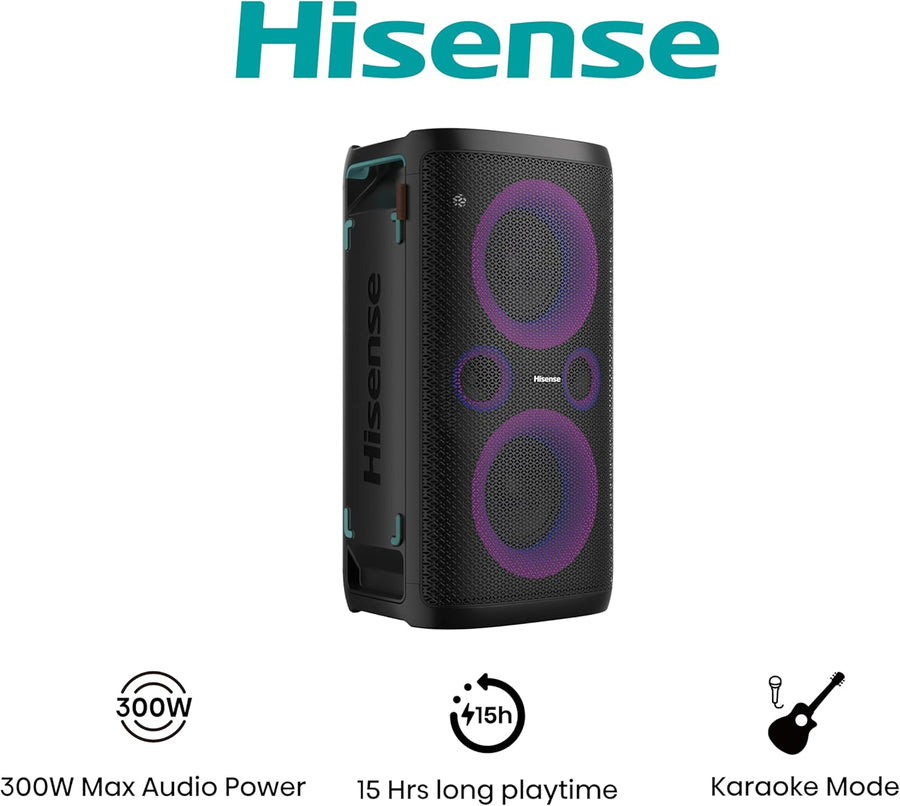 Hisense Party Storm Megasound Portable Party Speaker