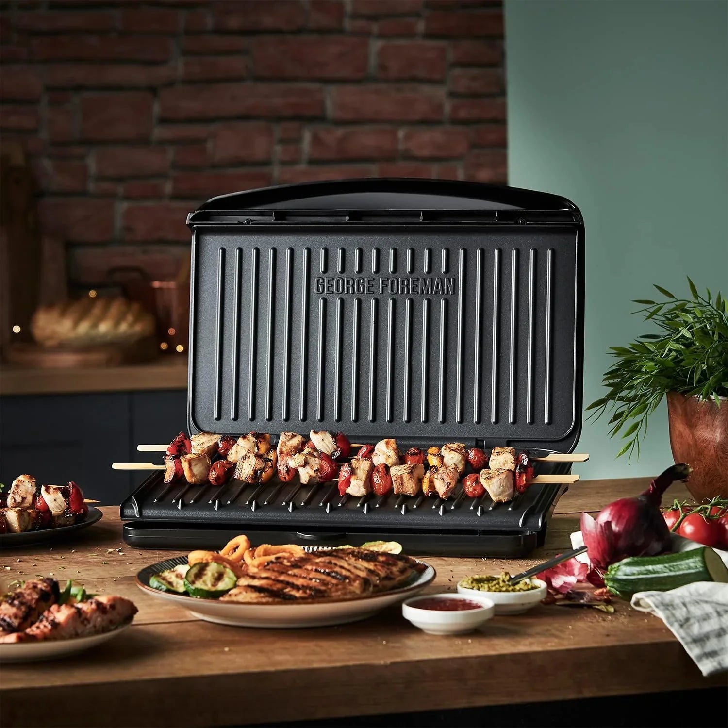 George Foreman 25820 Large Electric Fit Grill – Basil Knipe Electrics