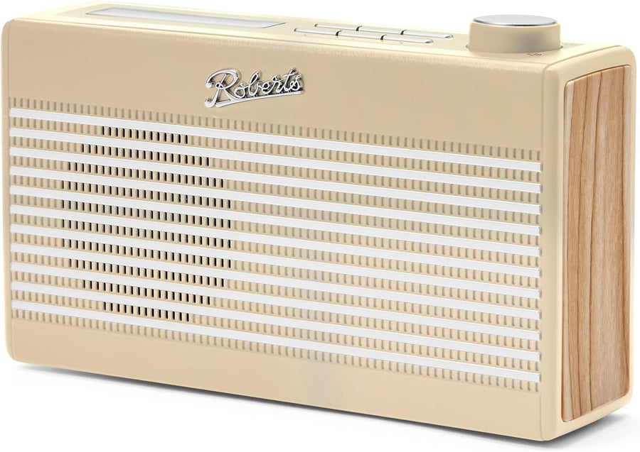 Roberts Rambler Mini Portable DAB/DAB+/FM Bluetooth Radio - Cream