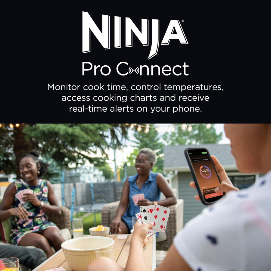 Ninja OG901UK Woodfire Pro Connect XL BBQ Grill & Smoker