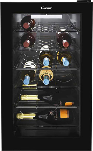 Candy CWC021MK 85 litre Wine Cooler - Black