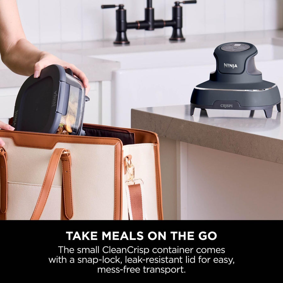 NINJA CRISPi FN101UKGY 4-in-1 Portable Air Fryer - Cyber Space