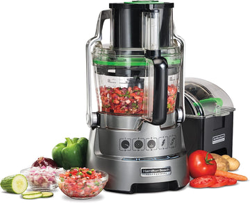 Hamilton Beach 70825-SAU 14-Cup 600 Watt Food Processor