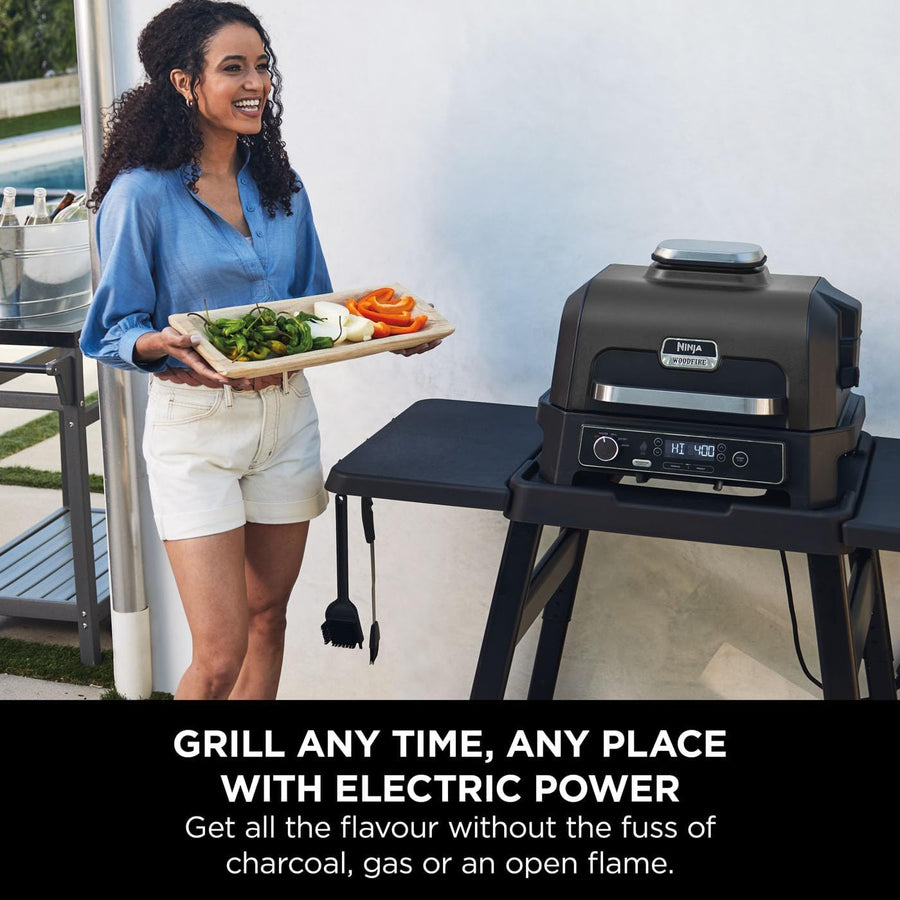 Ninja OG850UK Pro XL Electric BBQ Grill & Smoker