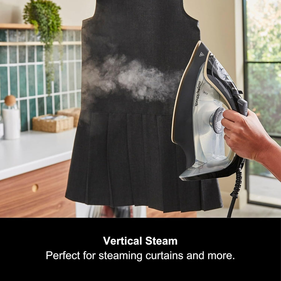 Morphy Richards 300302 Gold Crystal Clear Steam Iron