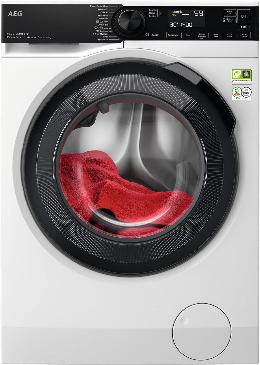 AEG PowerCare 8000 LFR84146UC 10kg 1400rpm Washing Machine [Free 5-year parts & labour guarantee] LAST ONE