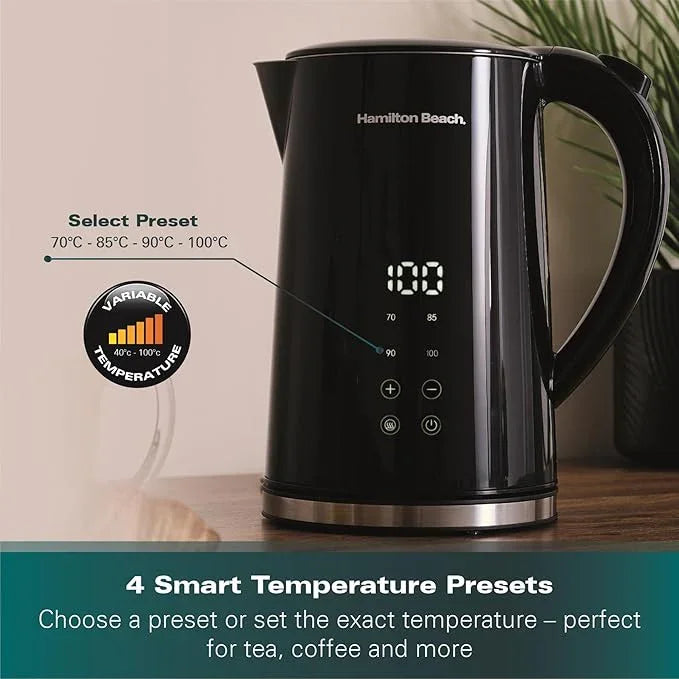 Hamilton Beach HBK001B Digital Temperature Control Kettle – Basil Knipe ...