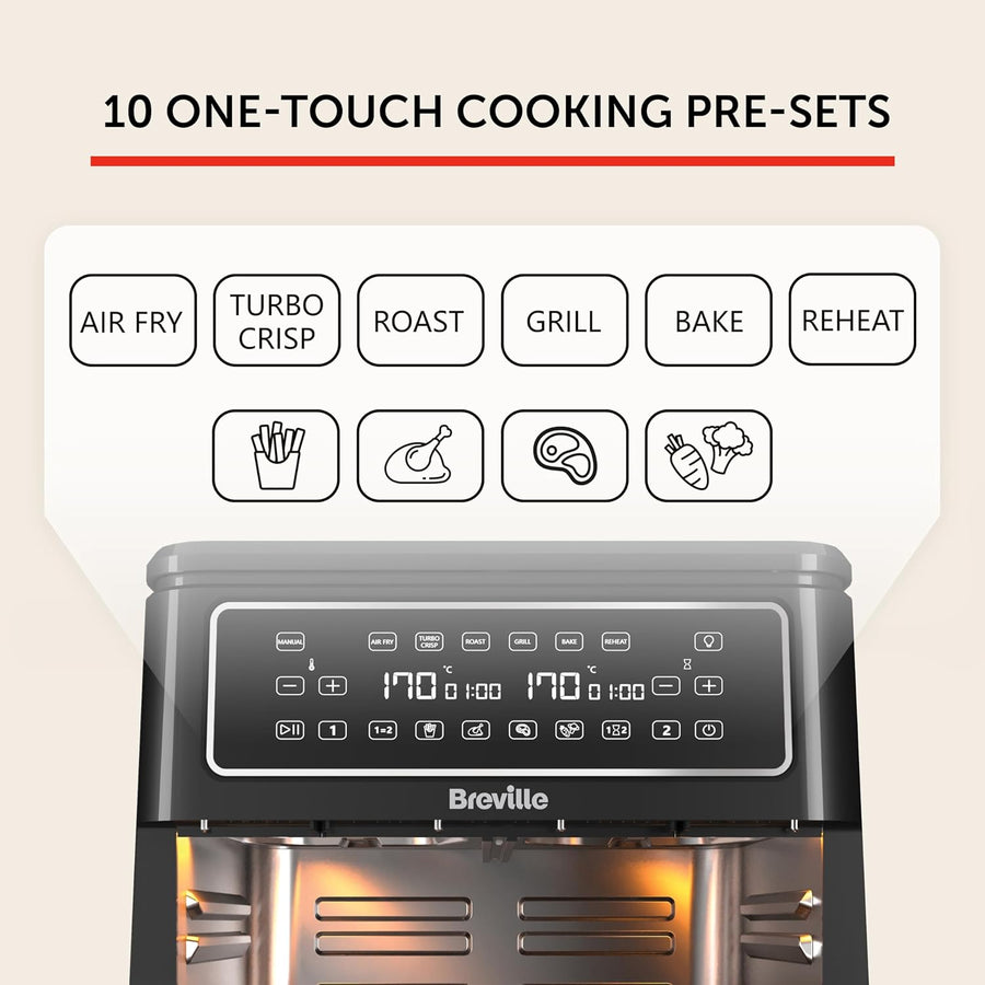 Breville VDF130 11 Litre Halo Flexi Air Fryer