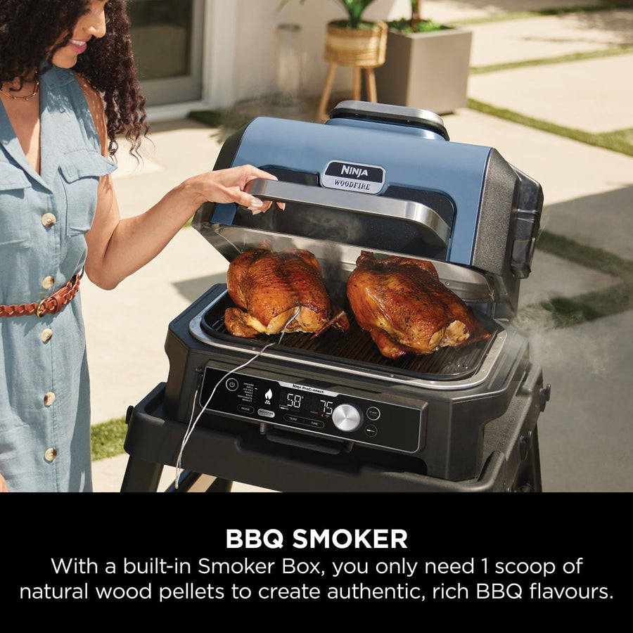 Ninja OG901UK Woodfire Pro Connect XL BBQ Grill & Smoker