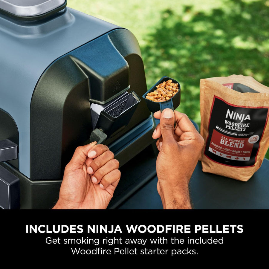Ninja OG901UK Woodfire Pro Connect XL BBQ Grill & Smoker