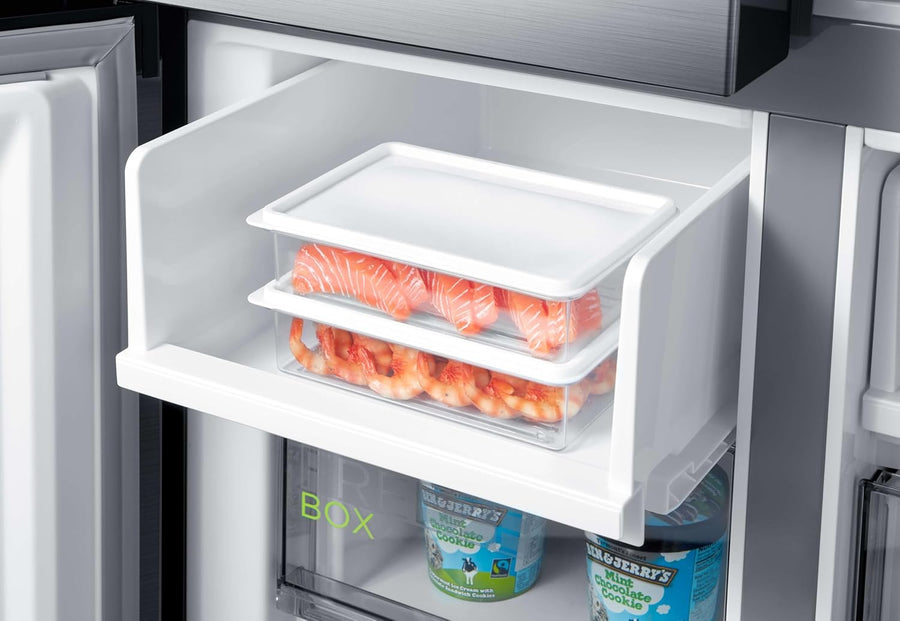 Midea MDRF632FIE46 Multi Door Fridge freezer - Stainless steel