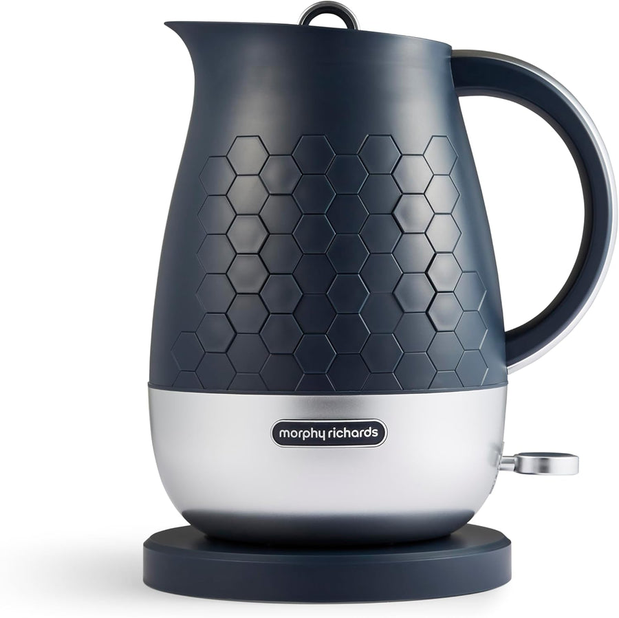 Morph Richards 103021 Cassini Jug Kettle - Blue & Silver