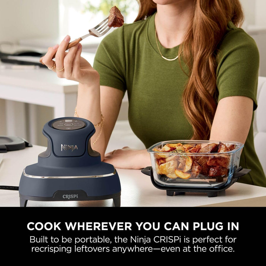NINJA CRISPi FN101UKGY 4-in-1 Portable Air Fryer - Cyber Space