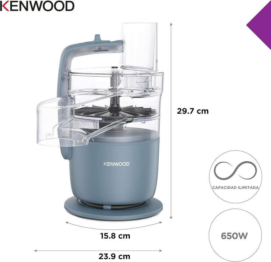 Kenwood MultiPro Go FDP22.130GY 650W Food Processor