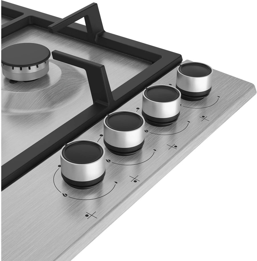 HIAW64225SX 60cm Gas Hob - Stainless steel