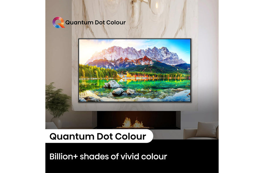 Hisense 55E77NQTUK 4K UHD HDR QLED TV with freely