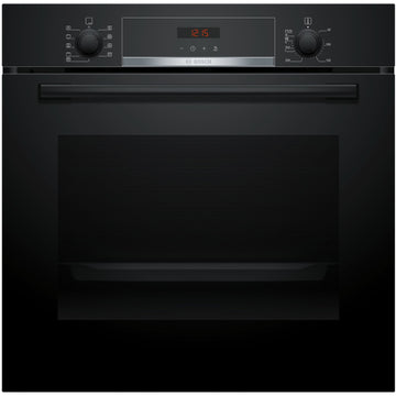 Bosch HBS573BB0B pyrolytic single oven in black 