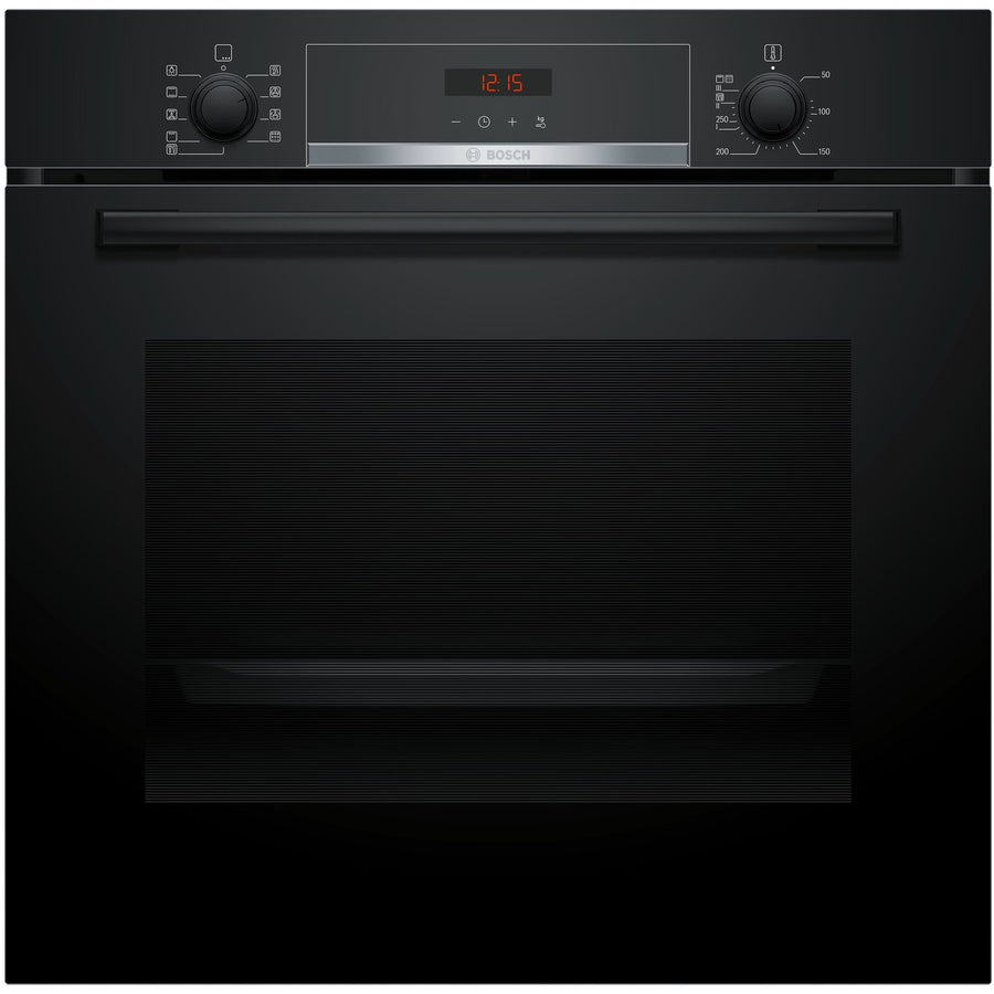 Bosch HBS573BB0B pyrolytic single oven in black 
