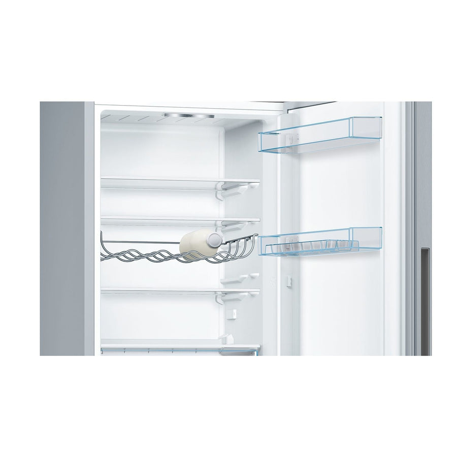 Bosch KGV33VLEAG Series 4 60/40 low frost fridge freezer - silver