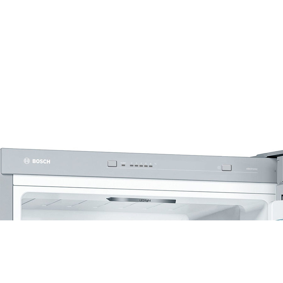Bosch KGV33VLEAG Series 4 60/40 low frost fridge freezer - silver