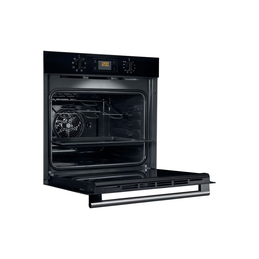 HOTPOINT SA2540HBL Multifunction Built-in Single Oven w Steam Cleaning