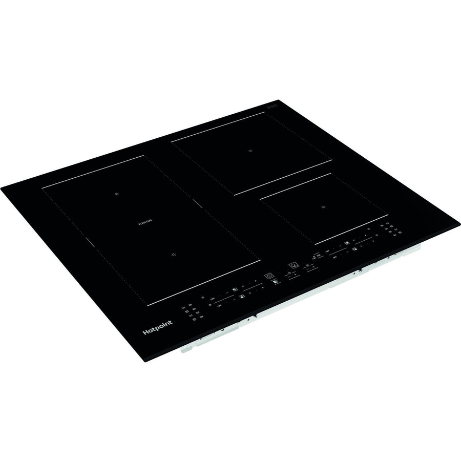 Hotpoint TB7960CBF 60cm 4 Zone Flexi Induction Hob - Black